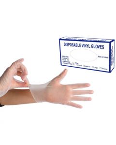 disposable vinyl protective gloves